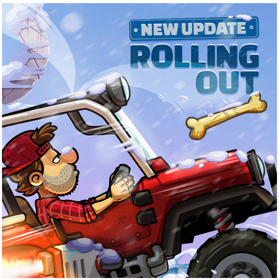 Hill Climb Racing - The latest update for Hill Climb Racing 1, featuring  all-new powerups, is rolling out now on all supported platforms!