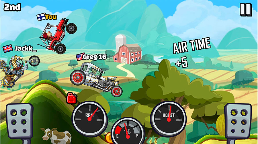 Hill Climb Racing em Jogos na Internet