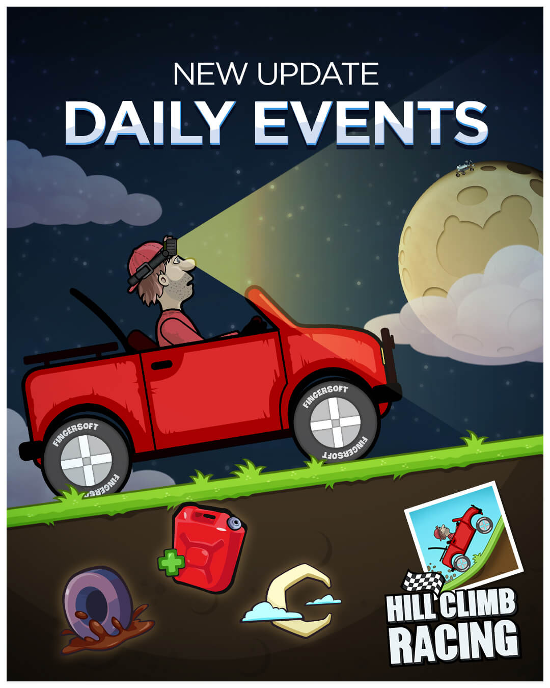 Hill Climb Racing - #FingerFanFridays are always the best day of
