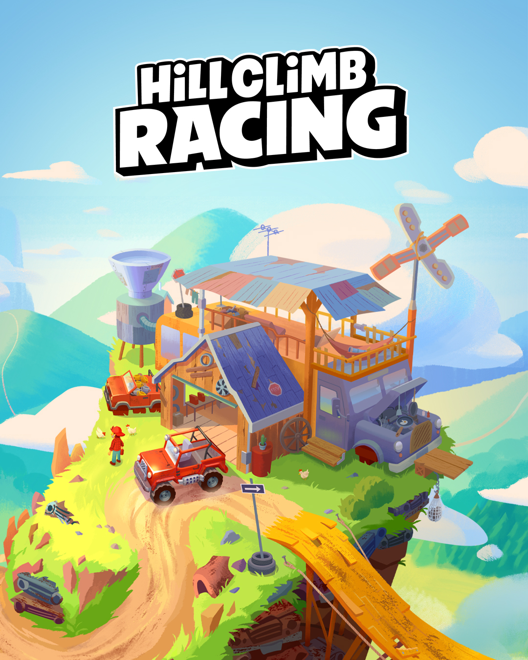 Hill Climb Racing IP cruises past 2 Billion installs • Fingersoft