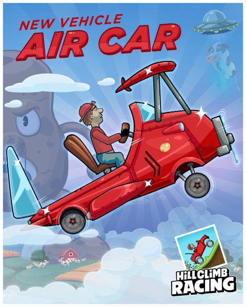 Hill Climb Racing - The newest update for Hill Climb Racing 2 is out now  for everyone! Strap on your afterburner and take on the new adventure map!  Oh, and Don't forget